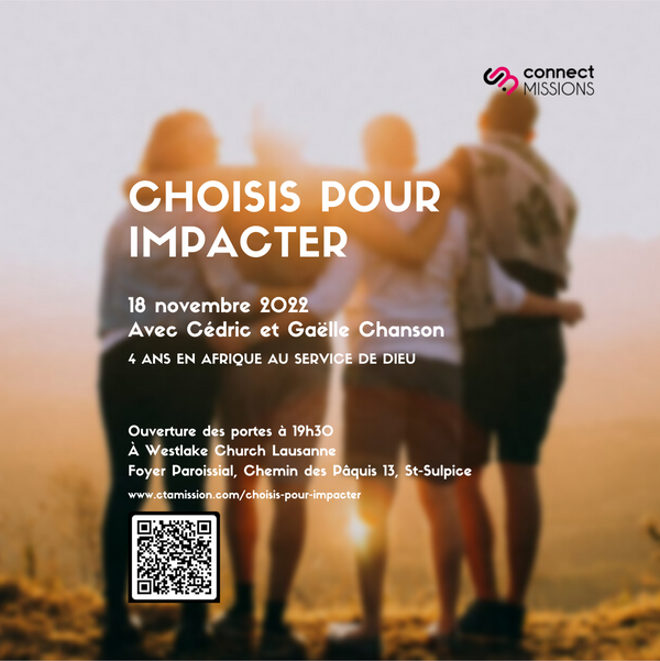 "Choisis pour impacter": le programme de la soirée du 18 novembre